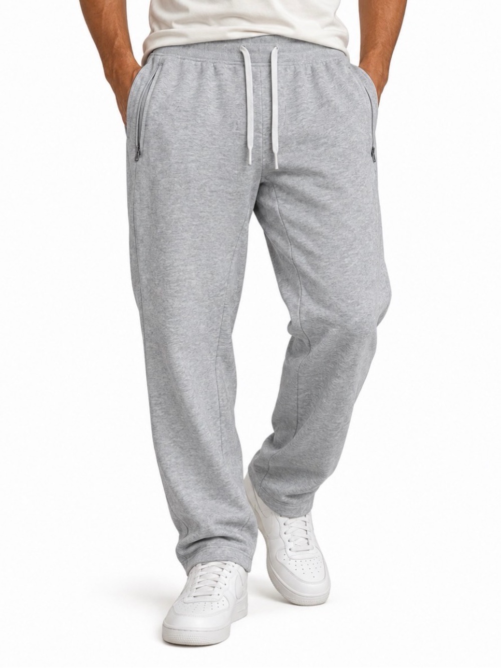 Lululemon Steady State Pant Men’s XS Heathered Light Gray Fleece Sweatpants